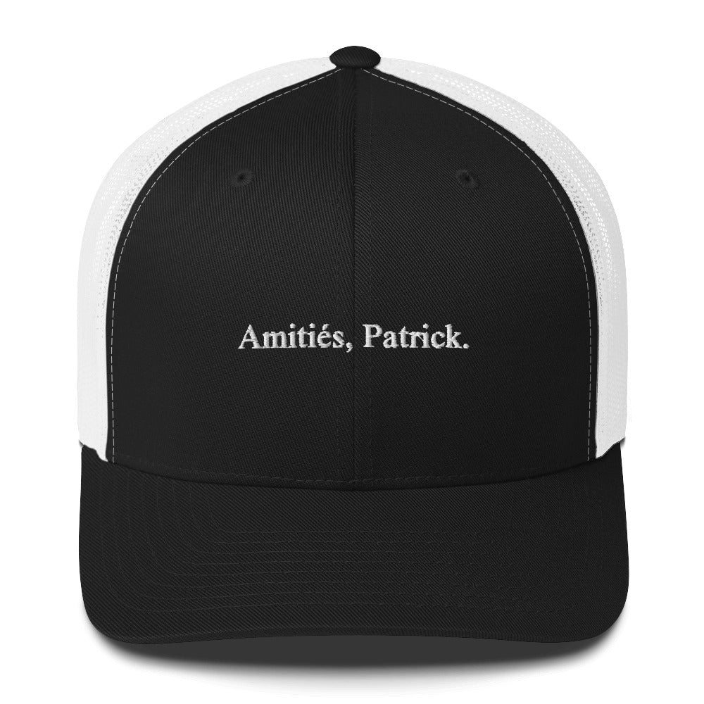 Casquette brodée Amitiés Patrick - Sedurro