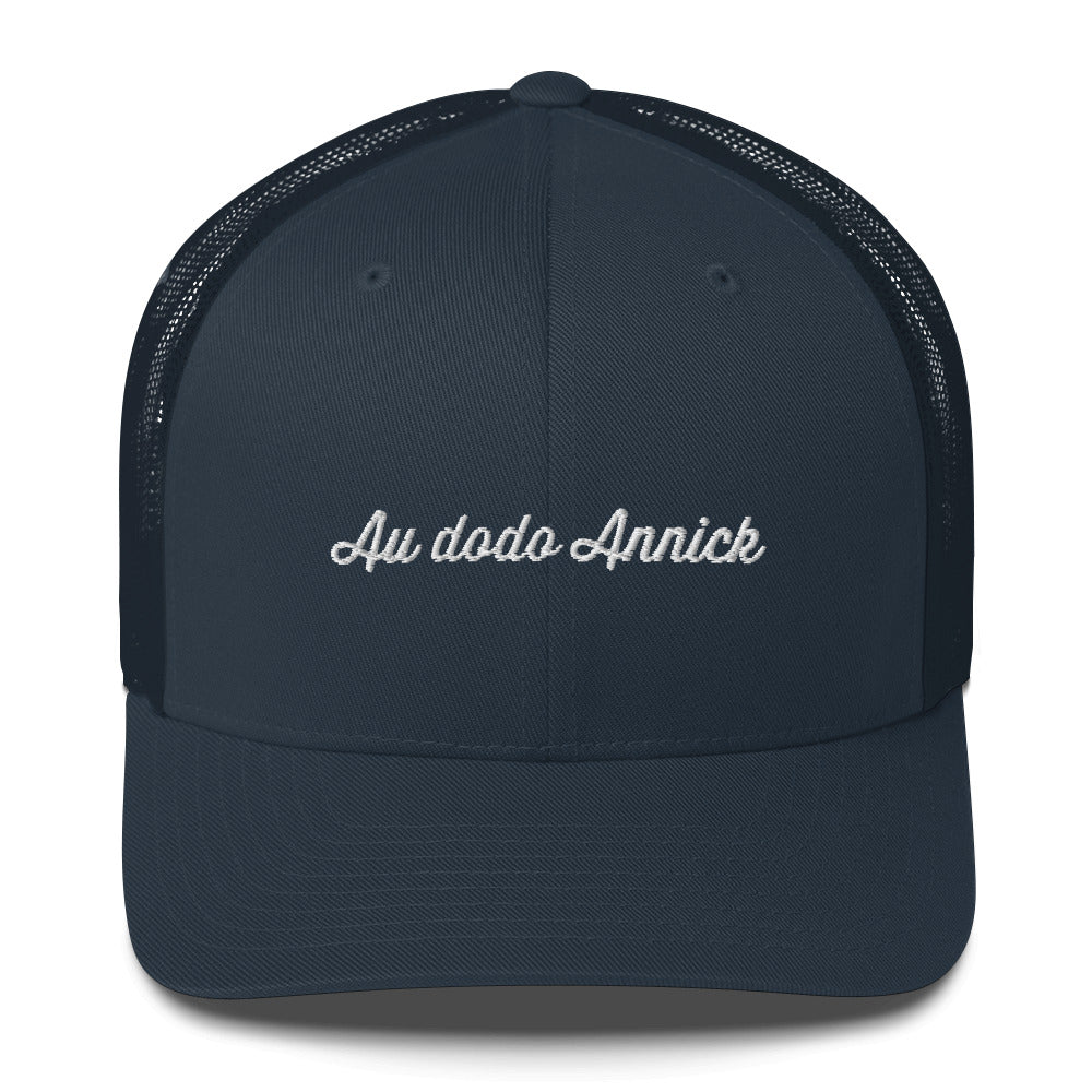 Casquette brodée Au dodo Annick - Sedurro