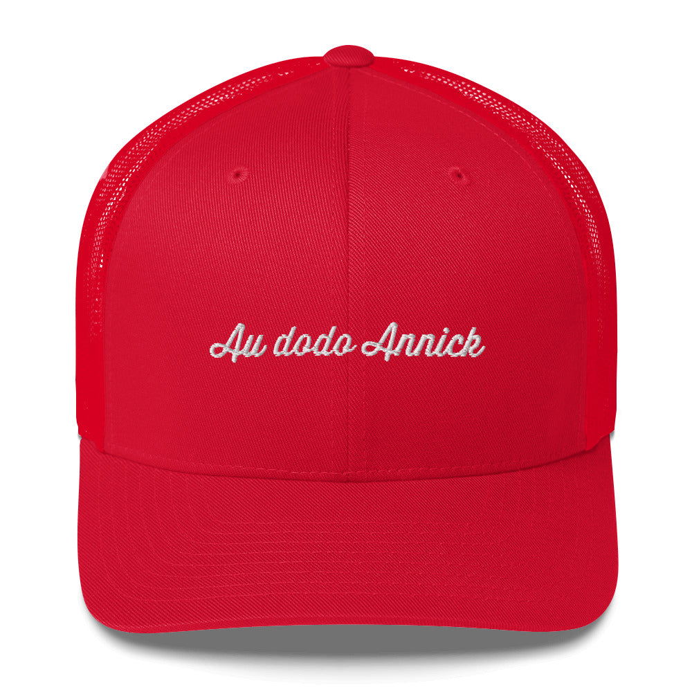 Casquette brodée Au dodo Annick - Sedurro