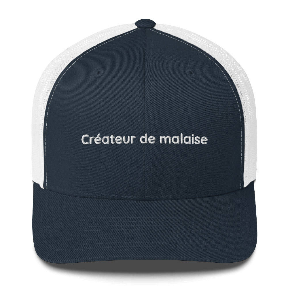 Casquette brodée Créateur de malaise - Sedurro