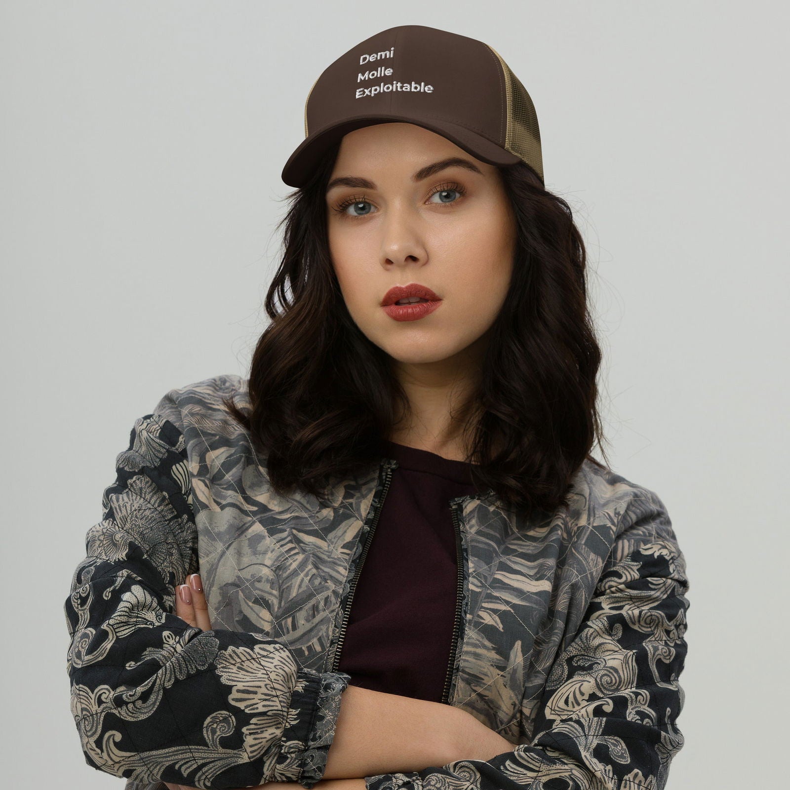 Casquette brodée Demi molle exploitable - Sedurro