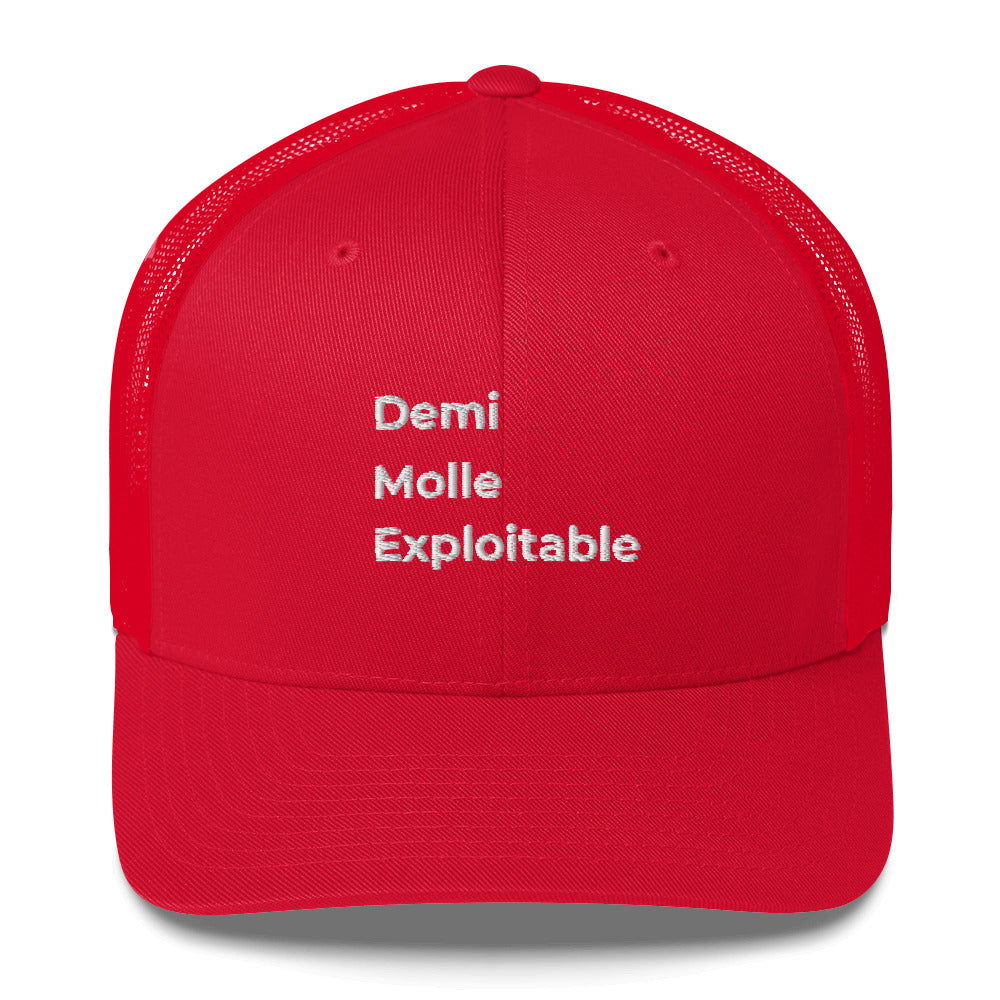 Casquette brodée Demi molle exploitable - Sedurro