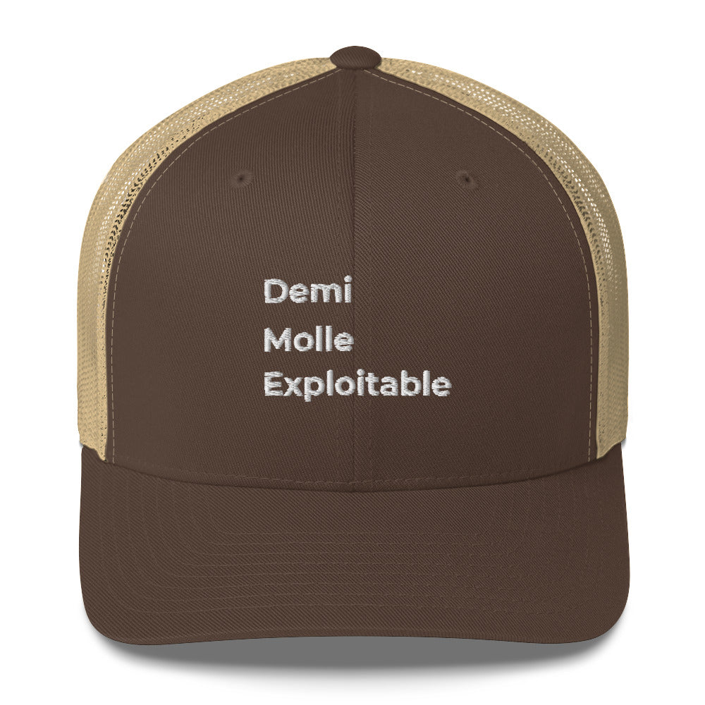 Casquette brodée Demi molle exploitable - Sedurro