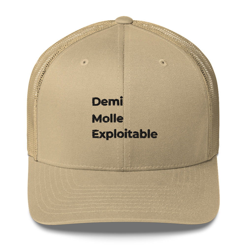 Casquette brodée Demi molle exploitable - Sedurro