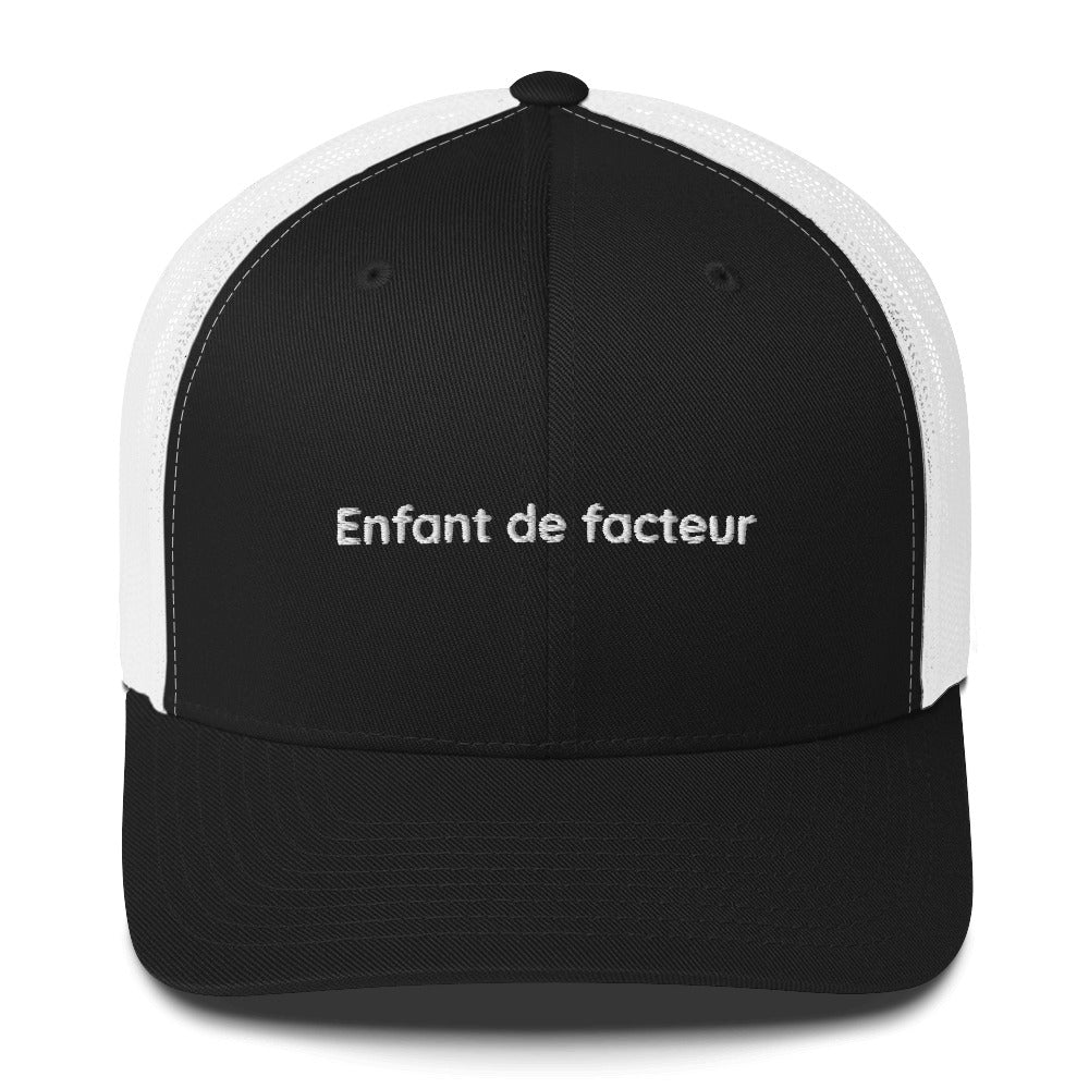 Casquette brodée Enfant de facteur - Sedurro