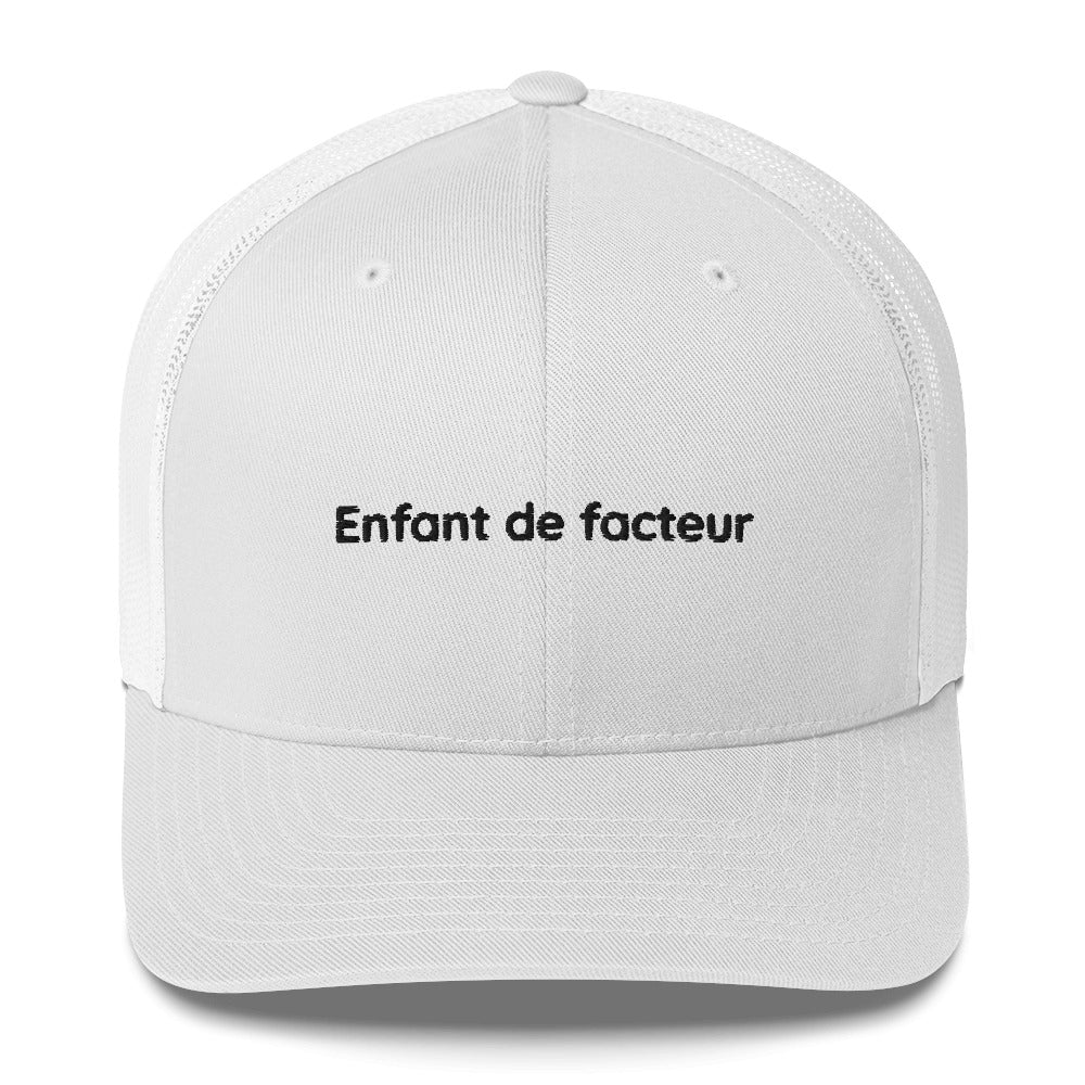 Casquette brodée Enfant de facteur - Sedurro