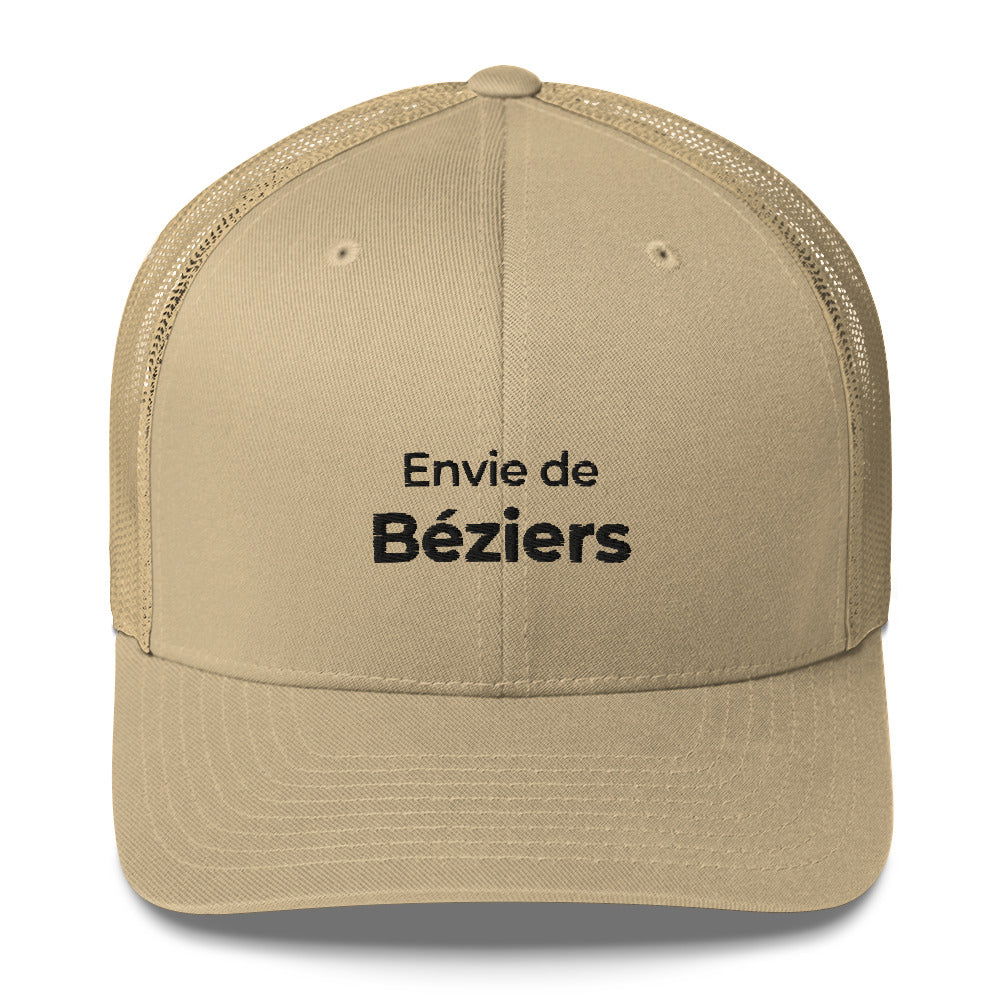 Casquette brodée Envie de Béziers - Sedurro