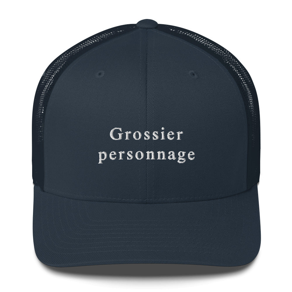 Casquette brodée Grossier personnage - Sedurro