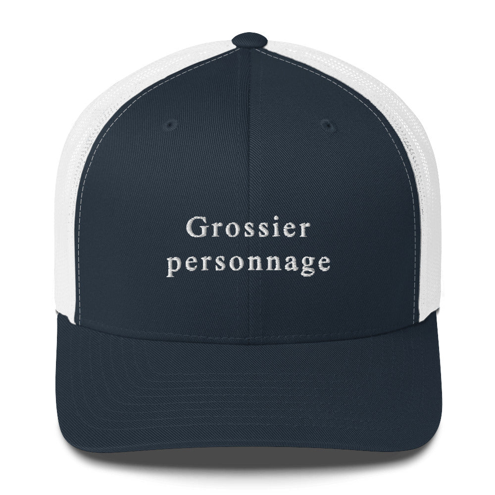 Casquette brodée Grossier personnage - Sedurro