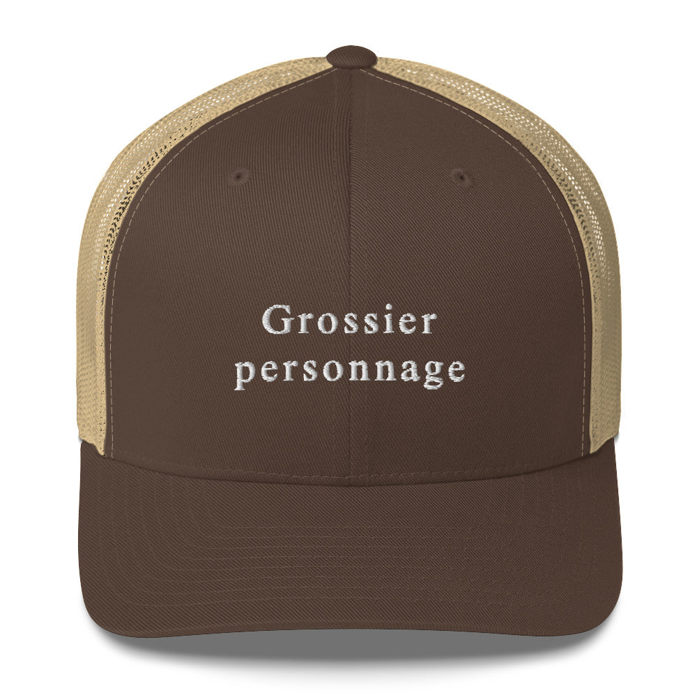 Casquette brodée Grossier personnage - Sedurro