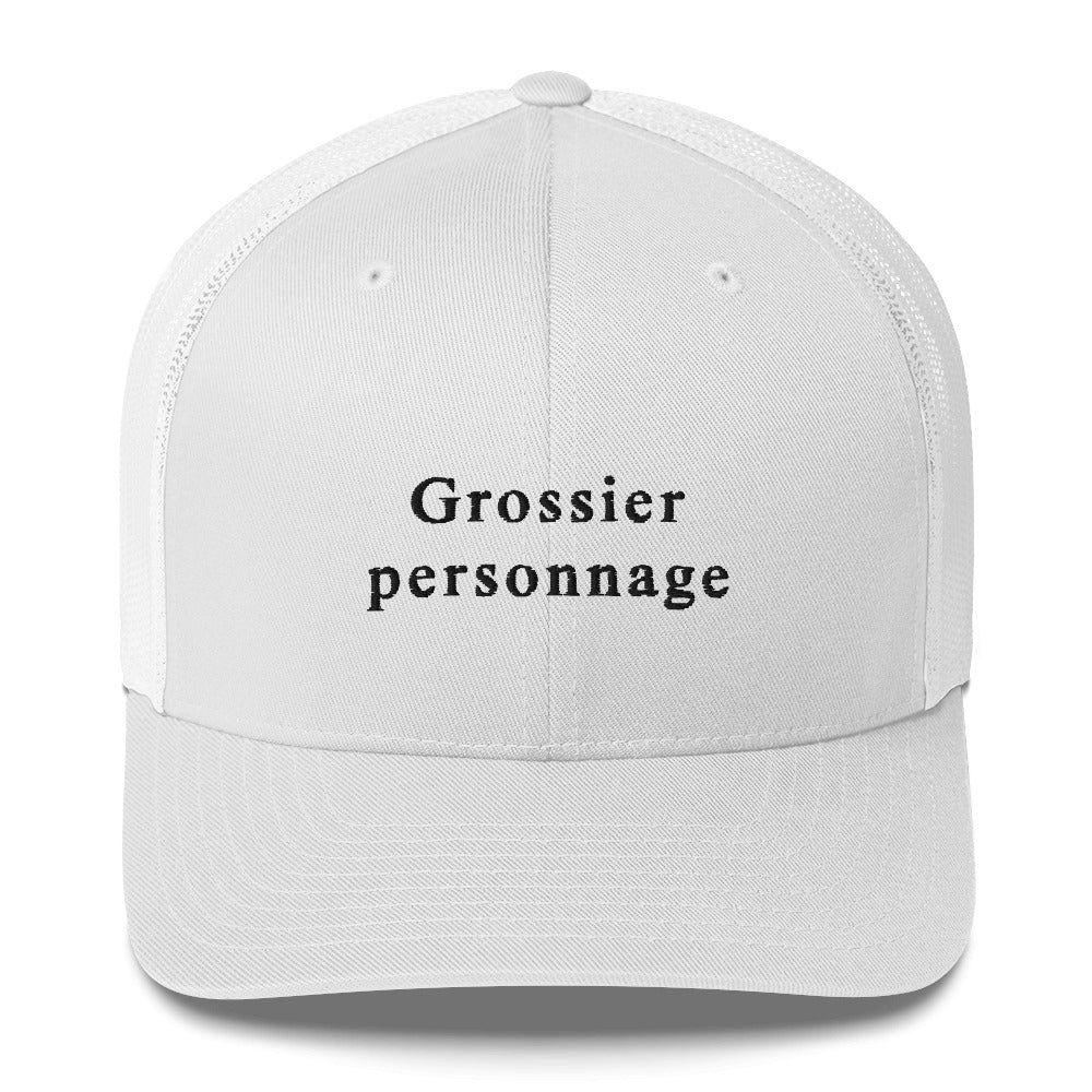 Casquette brodée Grossier personnage - Sedurro