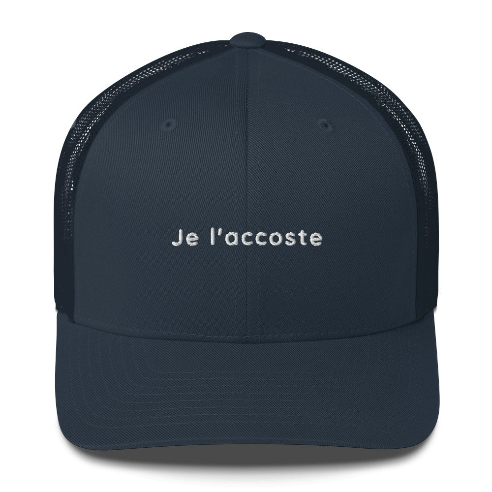 Casquette brodée Je l'accoste - Sedurro