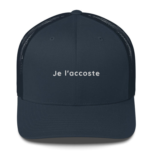 Casquette brodée Je l'accoste - Sedurro