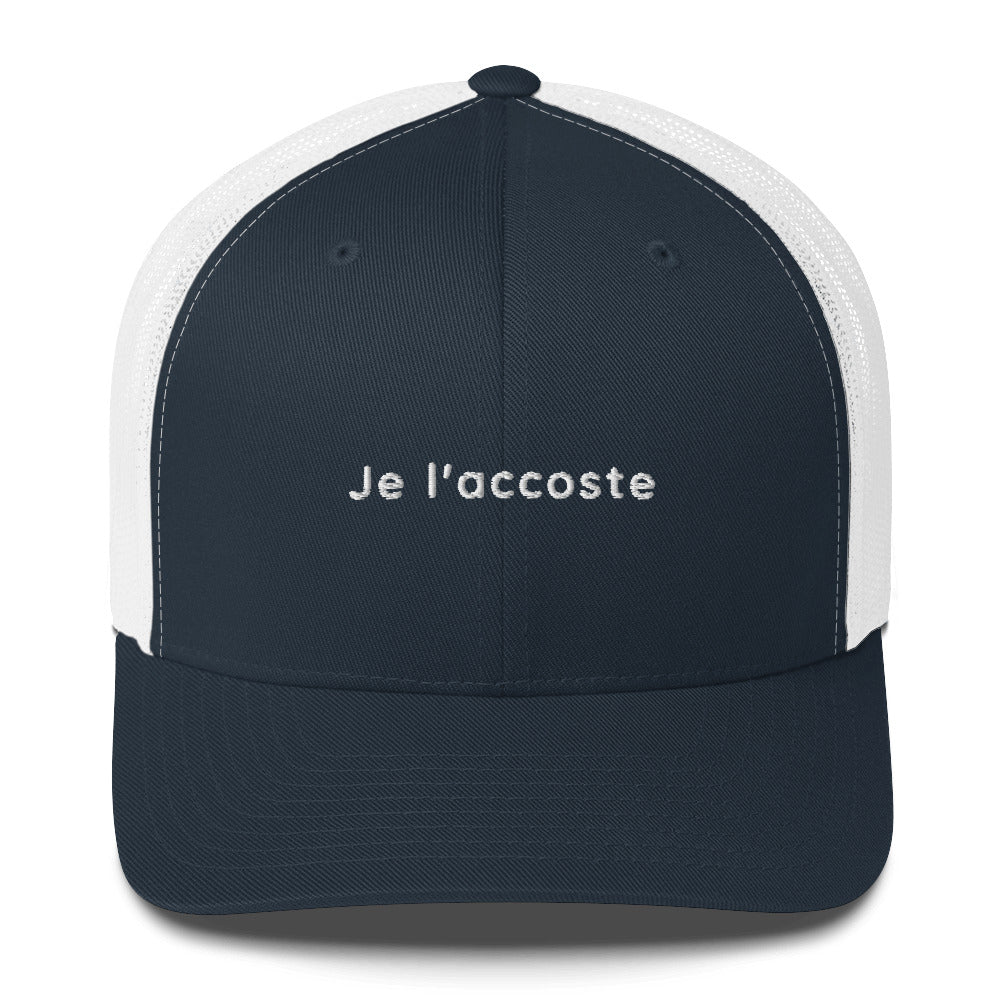 Casquette brodée Je l'accoste - Sedurro