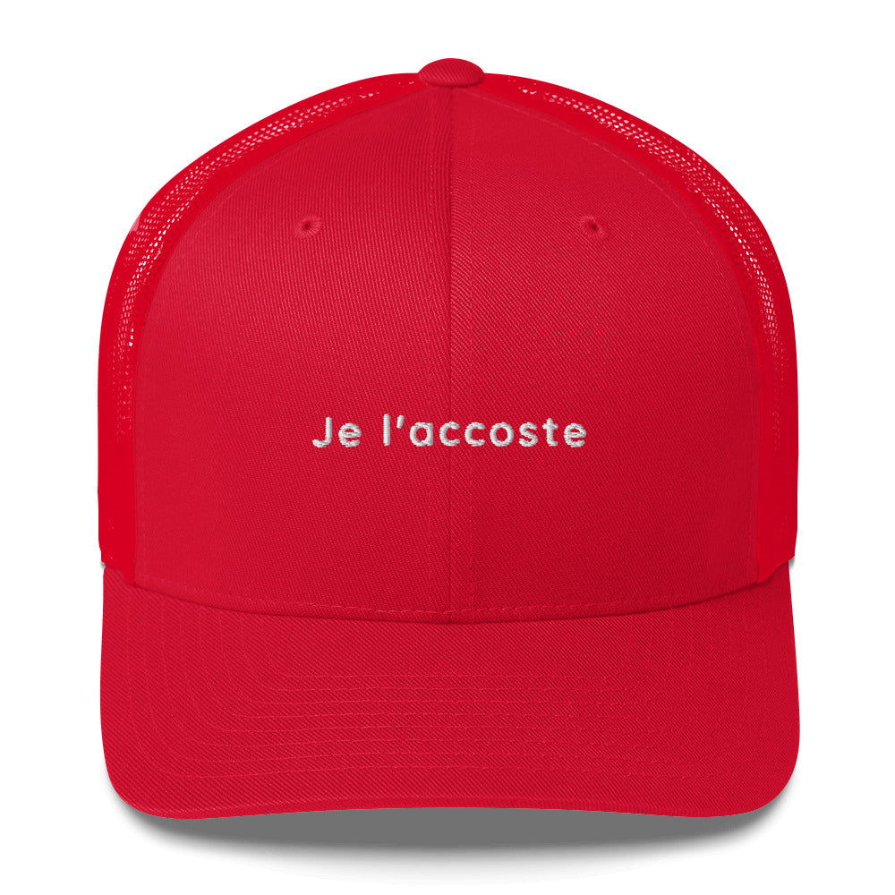 Casquette brodée Je l'accoste - Sedurro