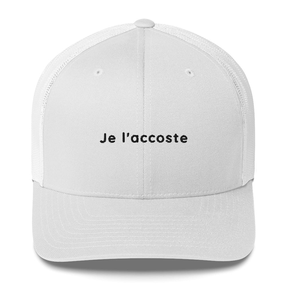 Casquette brodée Je l'accoste - Sedurro