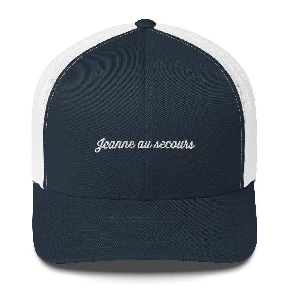 Casquette brodée Jeanne au secours - Sedurro