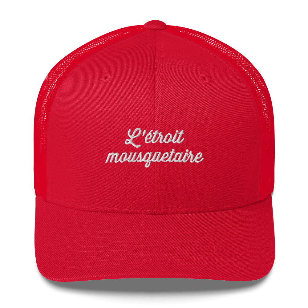 Casquette brodée L'étroit mousquetaire - Sedurro