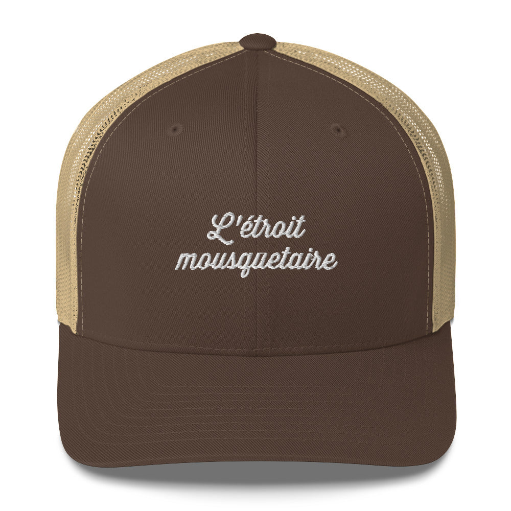 Casquette brodée L'étroit mousquetaire - Sedurro