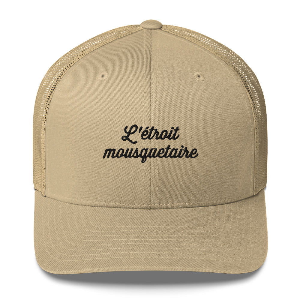 Casquette brodée L'étroit mousquetaire - Sedurro