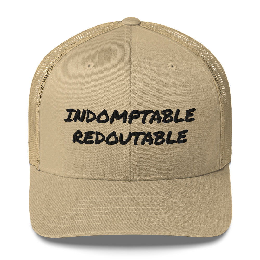 Casquette brodée Lion indomptable redoutable - Sedurro