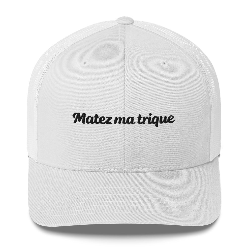 Casquette brodée Matez ma trique - Sedurro