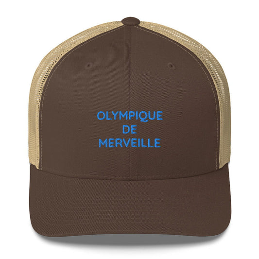 Casquette brodée Olympique de merveille - Sedurro