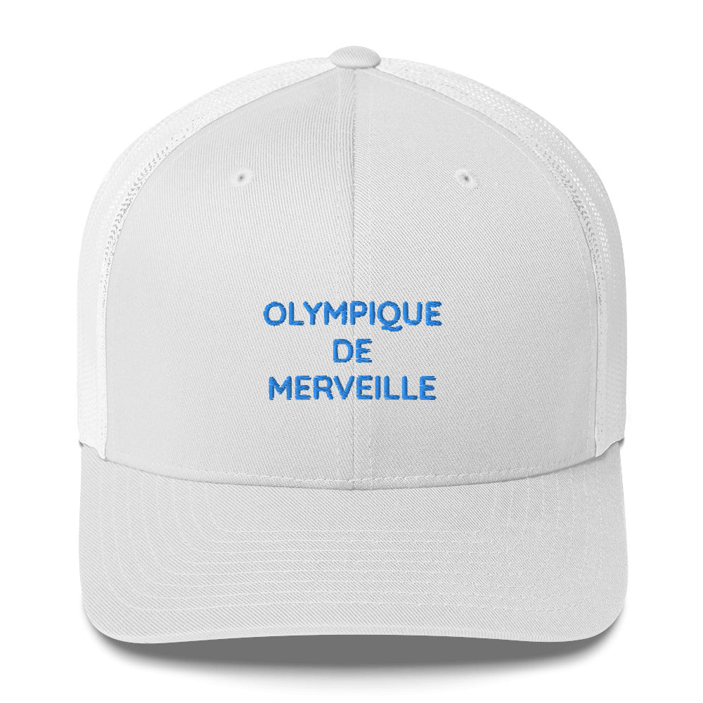 Casquette brodée Olympique de merveille - Sedurro