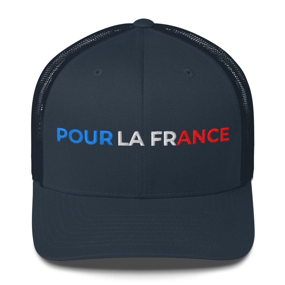 Casquette brodée Pour la France - Sedurro