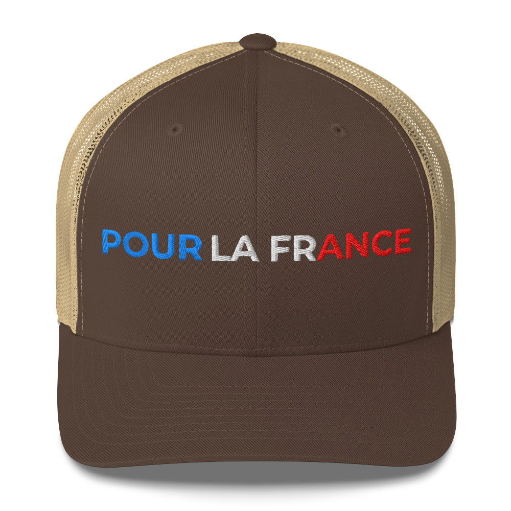 Casquette brodée Pour la France - Sedurro