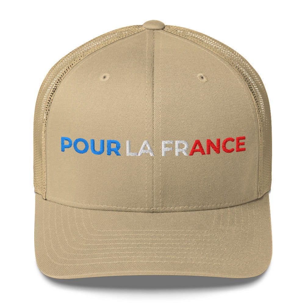 Casquette brodée Pour la France - Sedurro