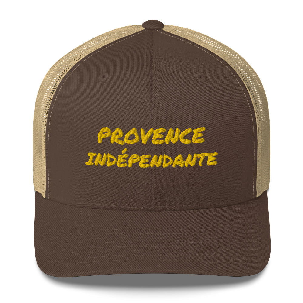 Casquette brodée Provence indépendante - Sedurro