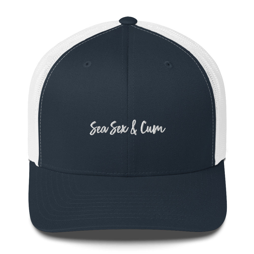 Casquette brodée Sea sex & cum - Sedurro