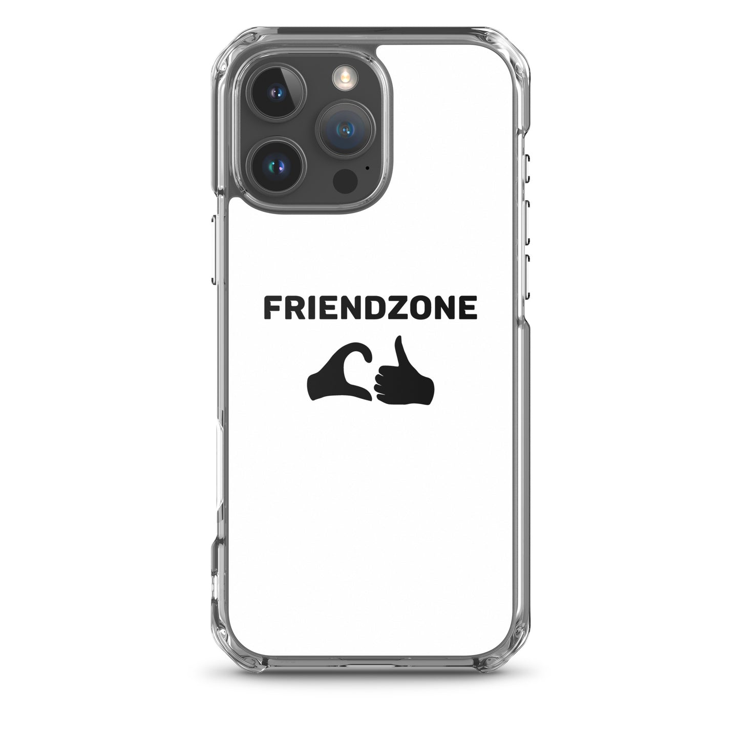 Coque iPhone Friendzone cœur pouce - Sedurro