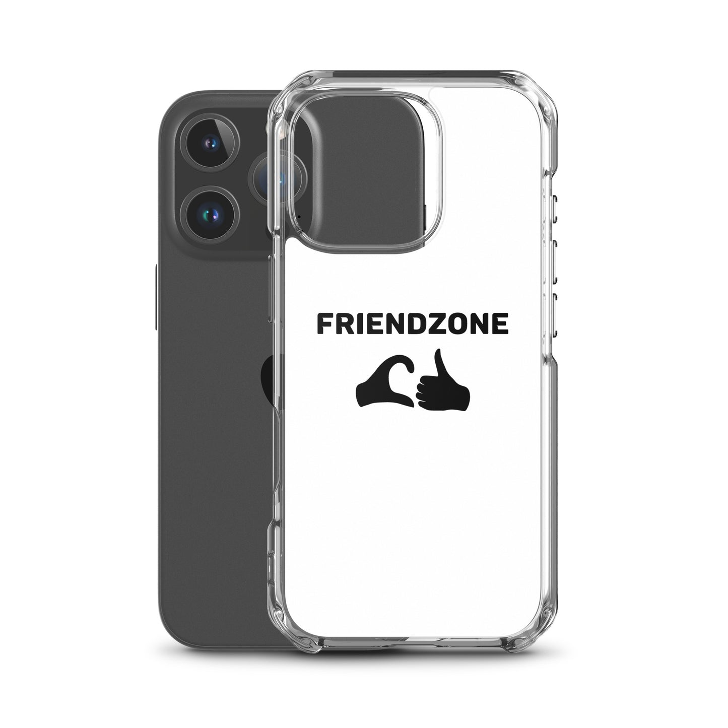 Coque iPhone Friendzone cœur pouce - Sedurro