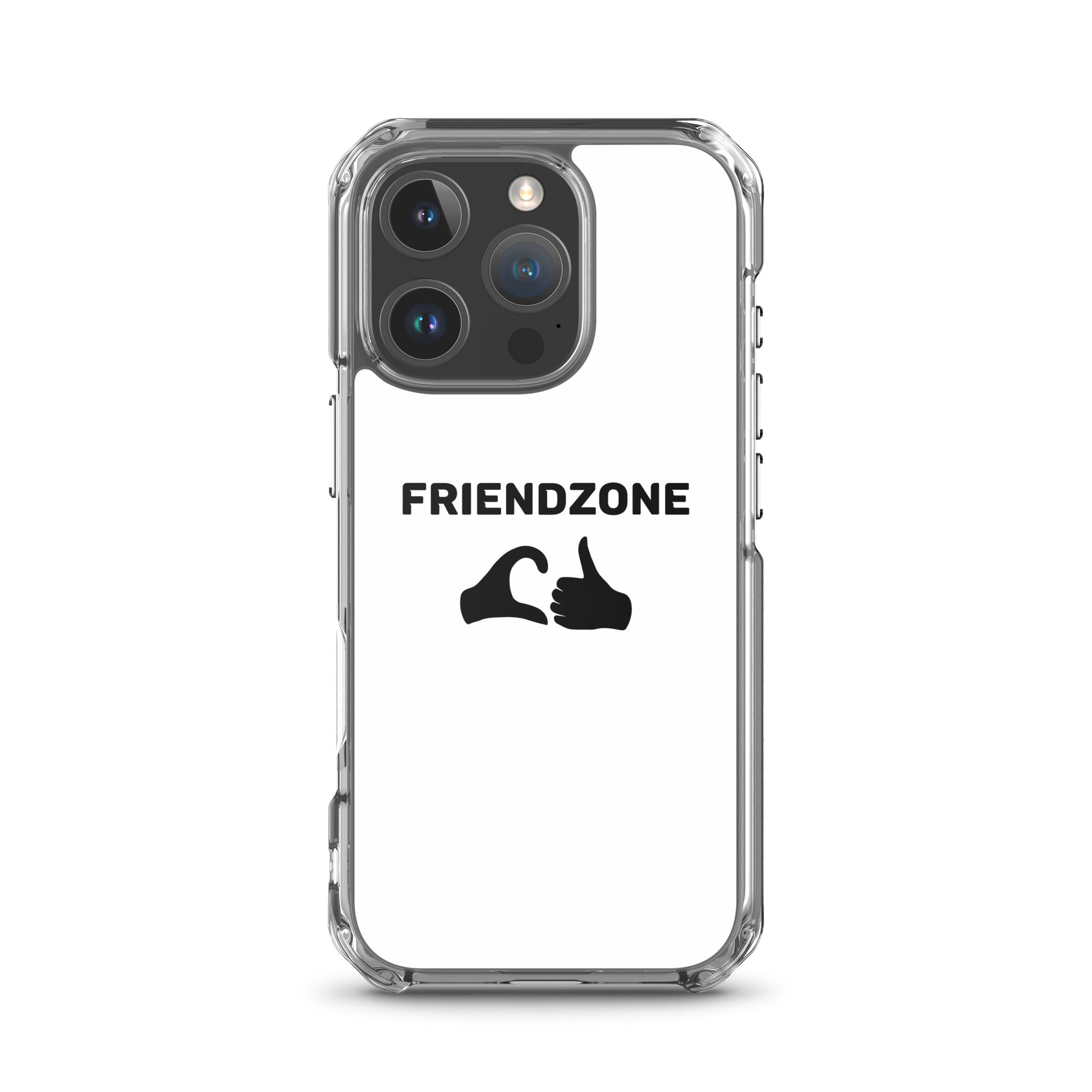 Coque iPhone Friendzone cœur pouce - Sedurro