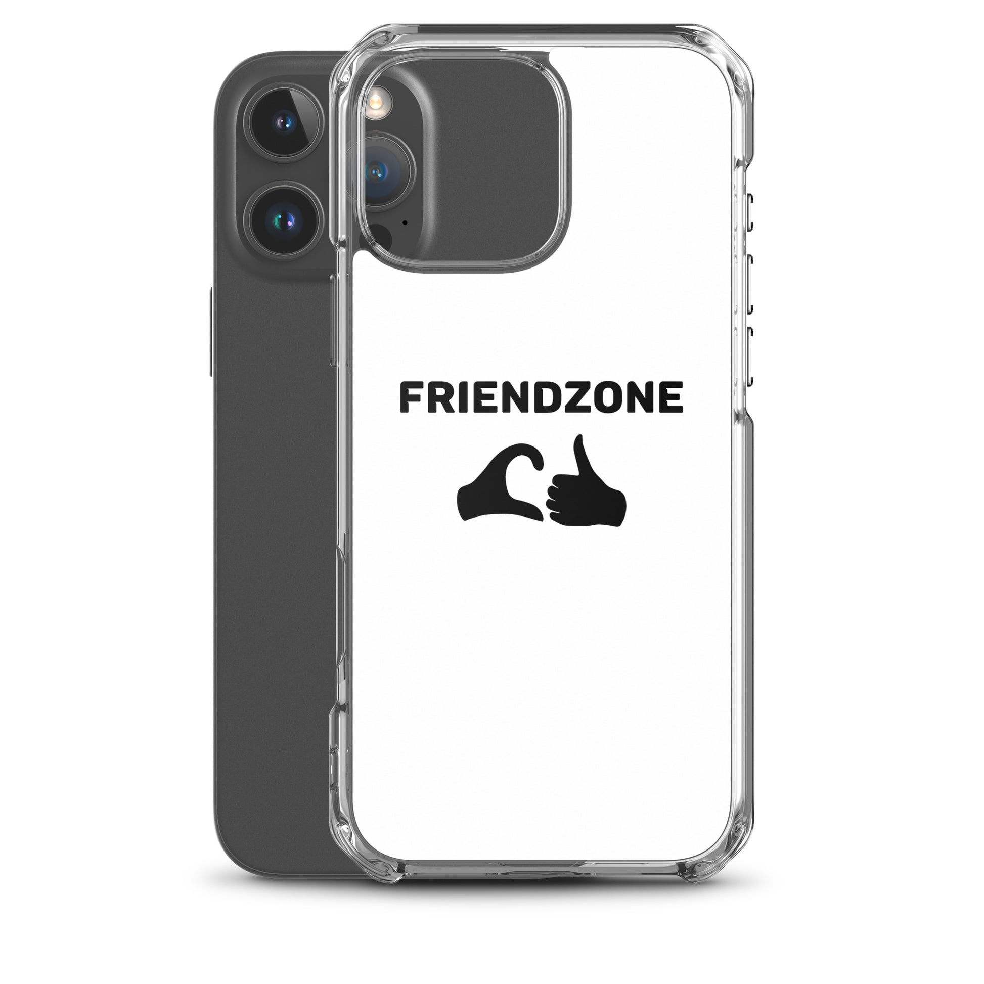 Coque iPhone Friendzone cœur pouce - Sedurro