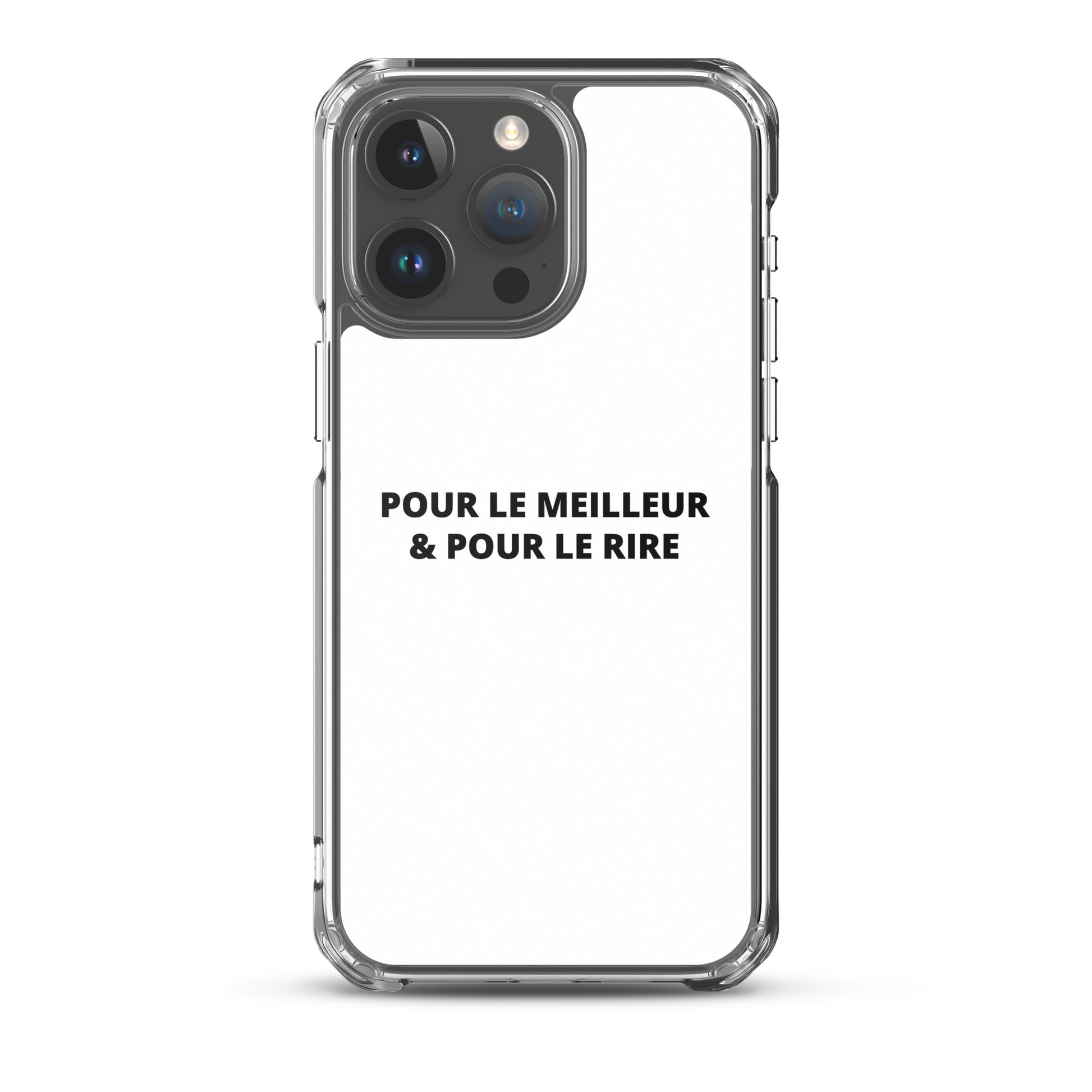 Coque iPhone Pour le meilleur et pour le rire - Sedurro