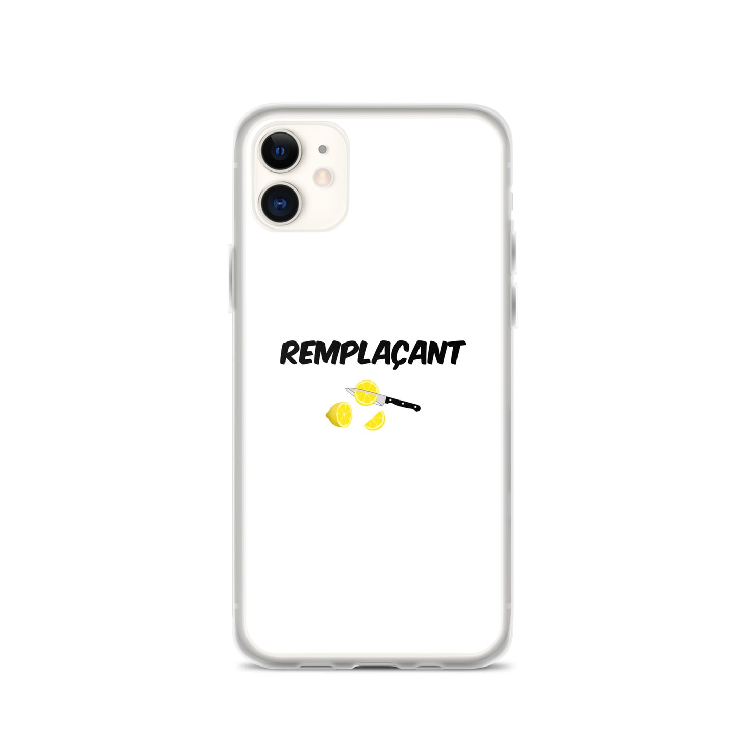 Coque iPhone Remplaçant coupeur de citrons - Sedurro