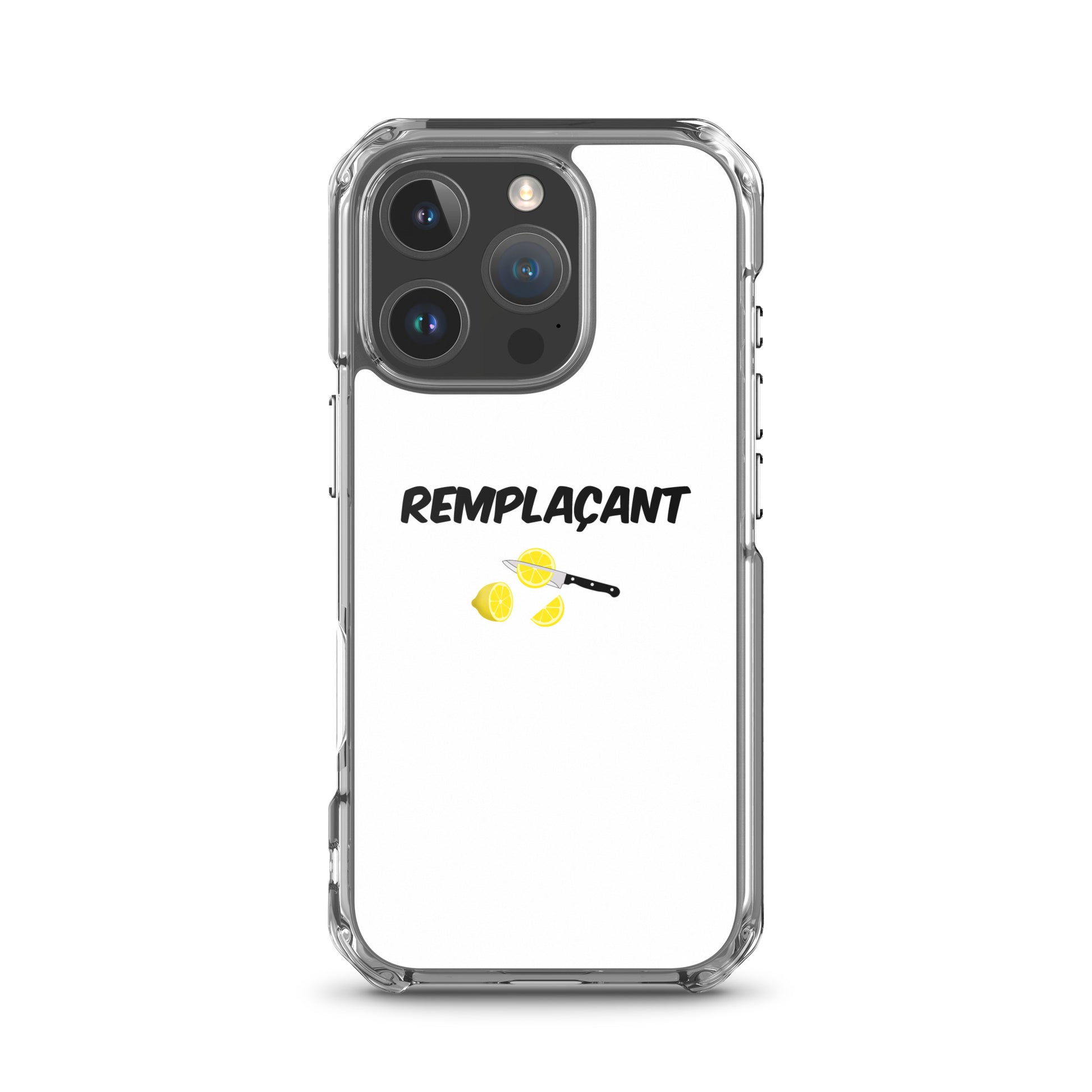 Coque iPhone Remplaçant coupeur de citrons - Sedurro