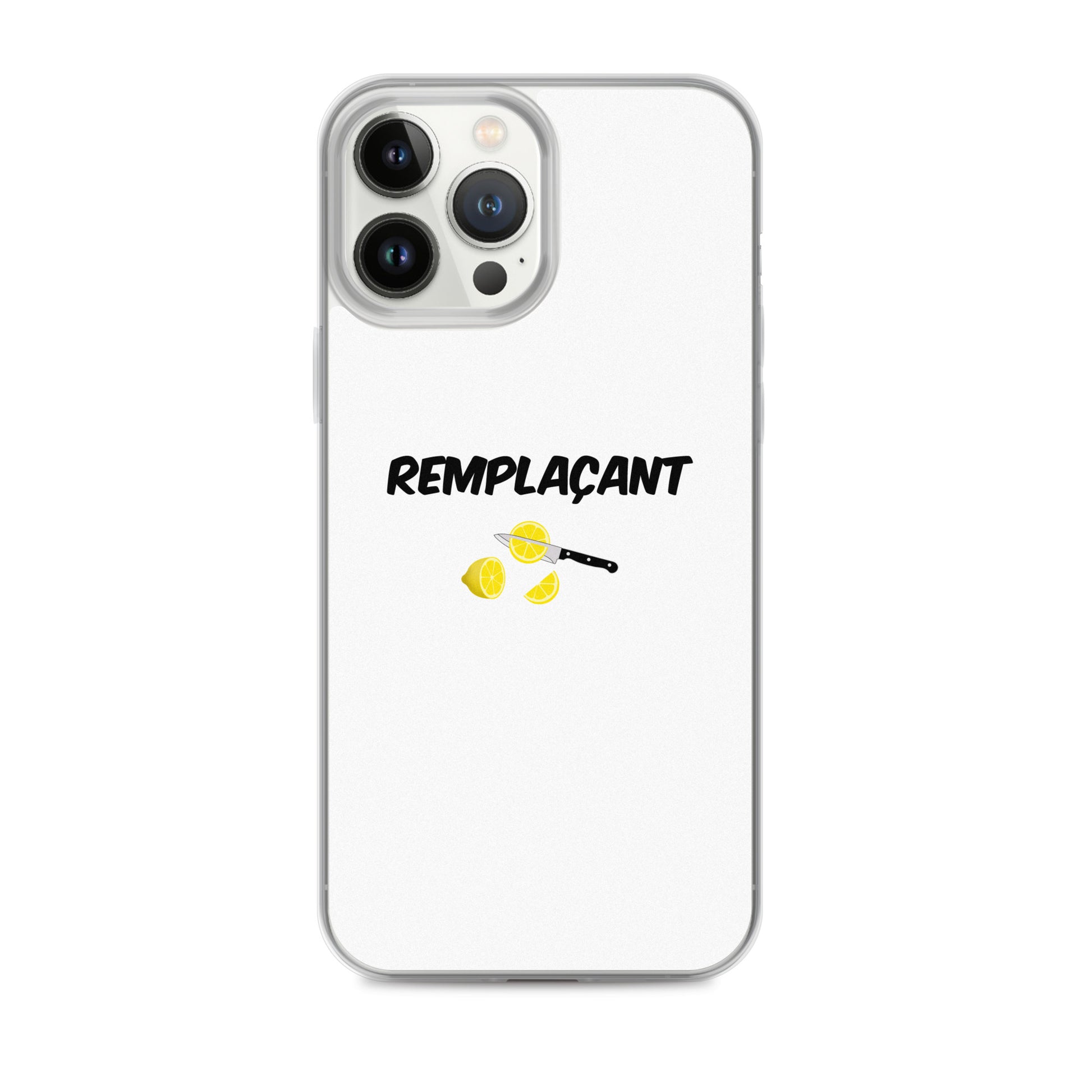 Coque iPhone Remplaçant coupeur de citrons - Sedurro