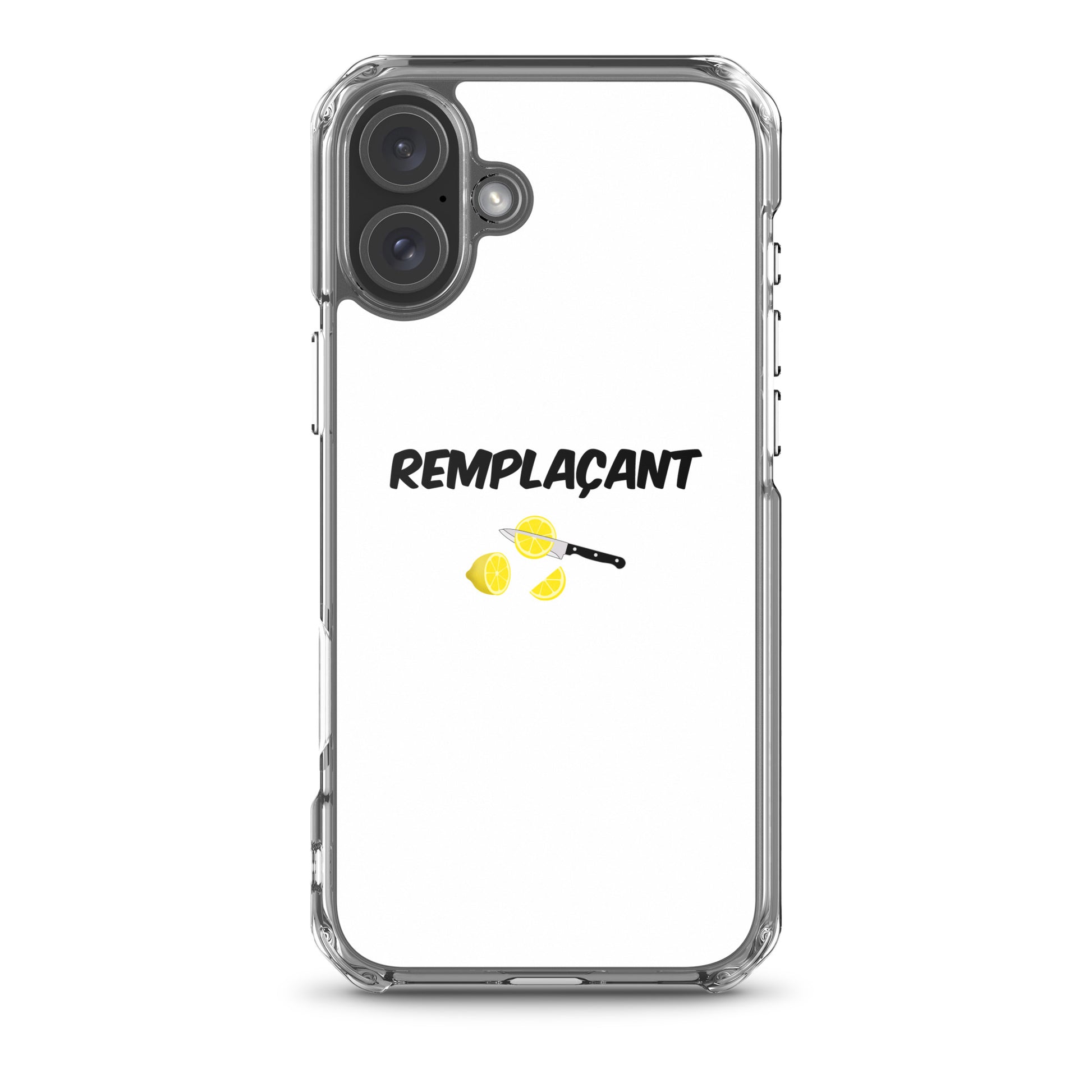 Coque iPhone Remplaçant coupeur de citrons - Sedurro