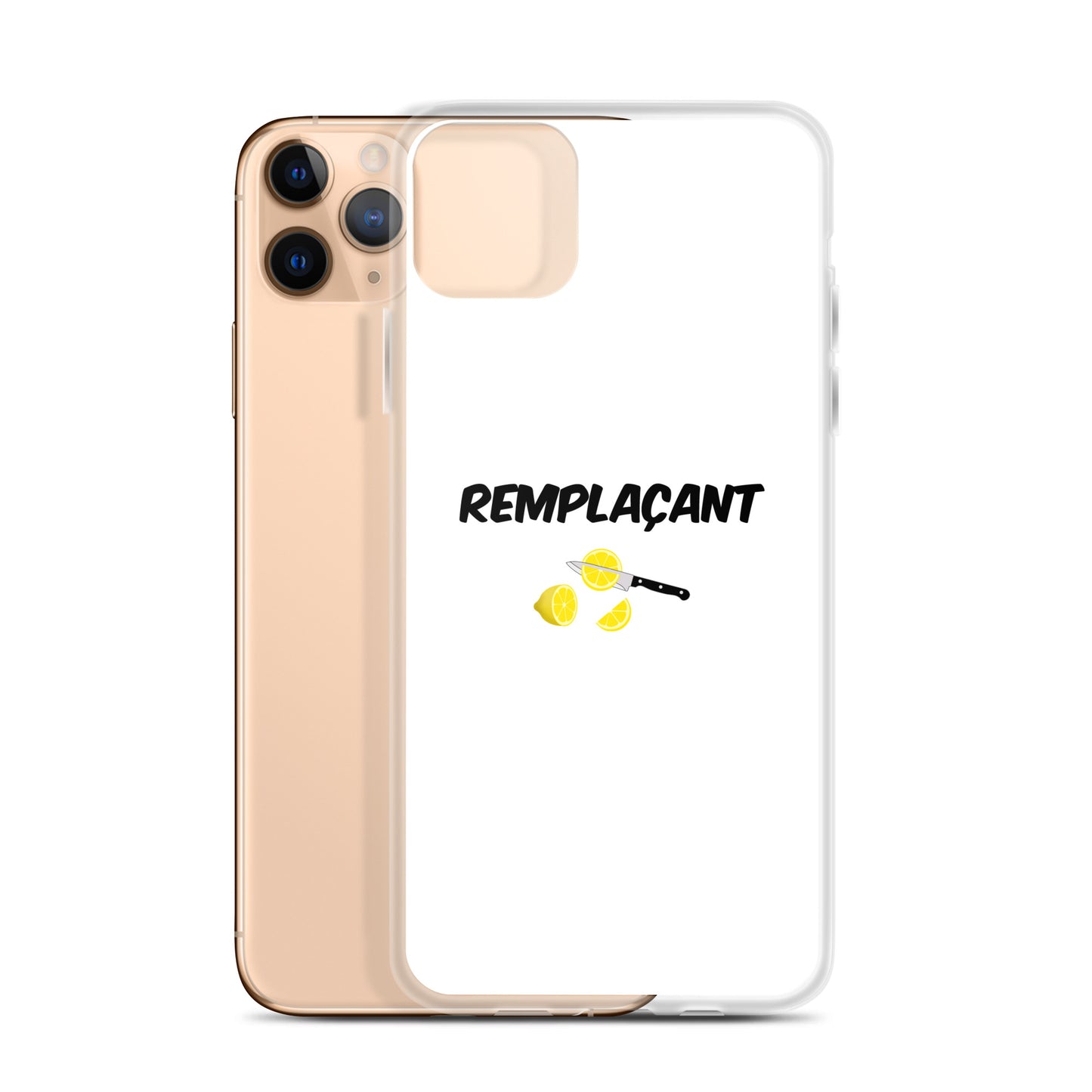 Coque iPhone Remplaçant coupeur de citrons - Sedurro