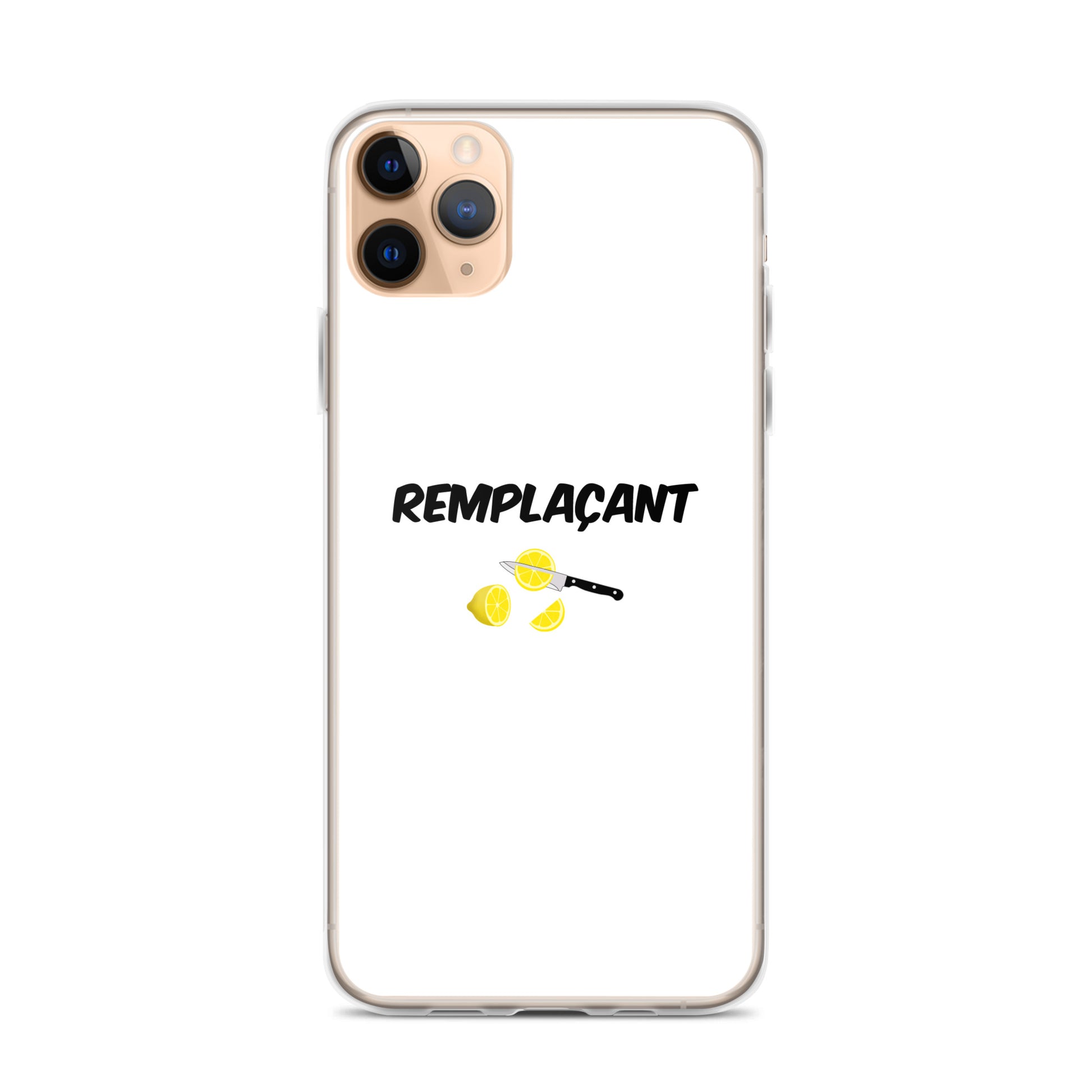 Coque iPhone Remplaçant coupeur de citrons - Sedurro