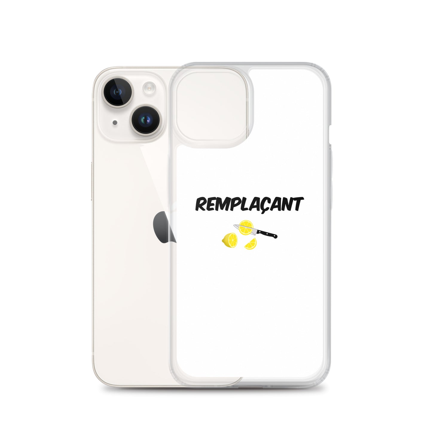 Coque iPhone Remplaçant coupeur de citrons - Sedurro