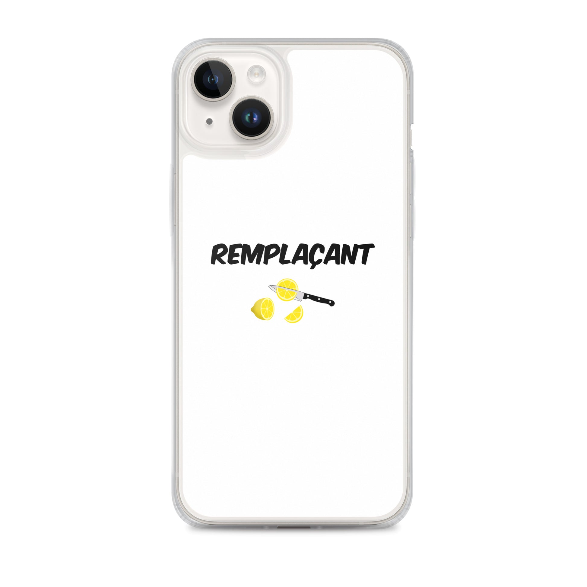 Coque iPhone Remplaçant coupeur de citrons - Sedurro