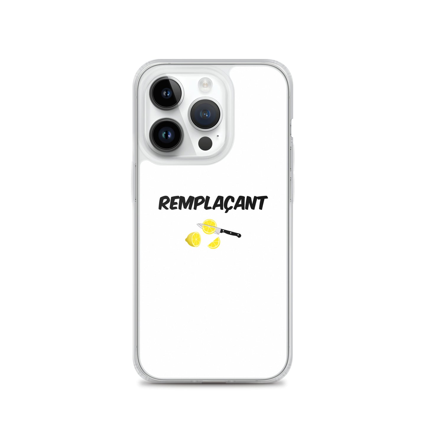 Coque iPhone Remplaçant coupeur de citrons - Sedurro