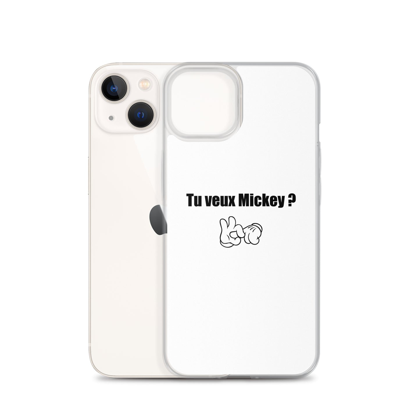 Coque iPhone Tu veux Mickey - Sedurro