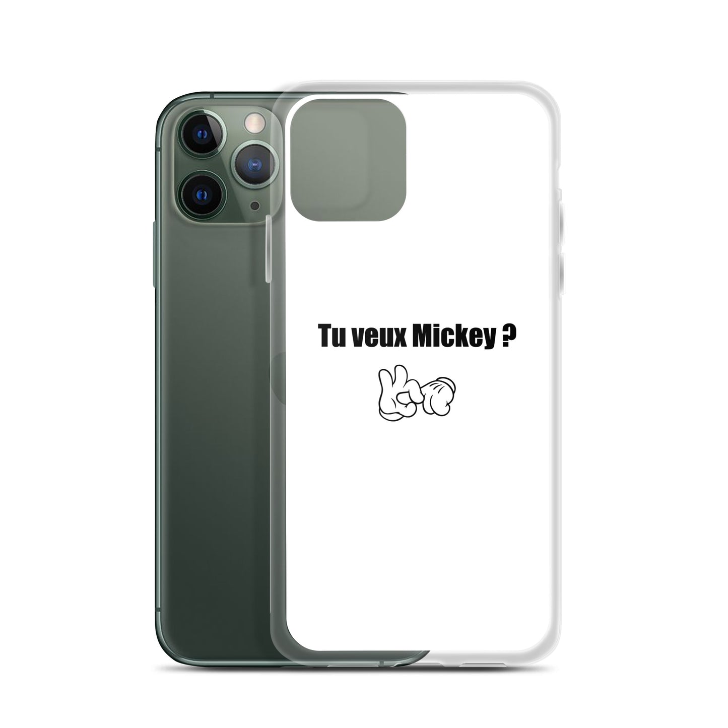 Coque iPhone Tu veux Mickey - Sedurro