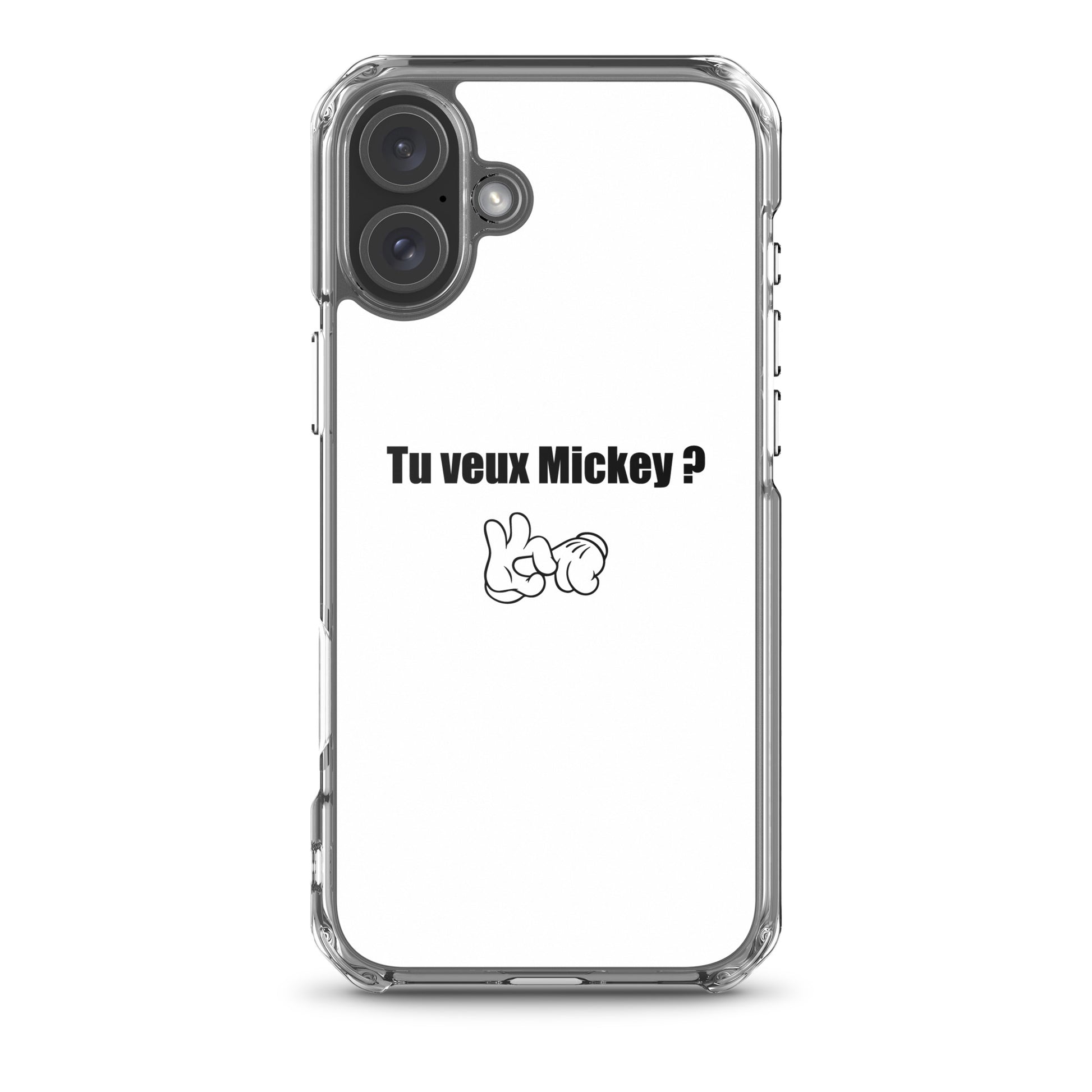 Coque iPhone Tu veux Mickey - Sedurro